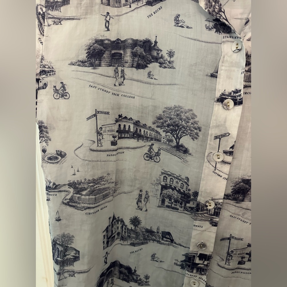Zimmermann linen button down shirt - Picture 7 of 8